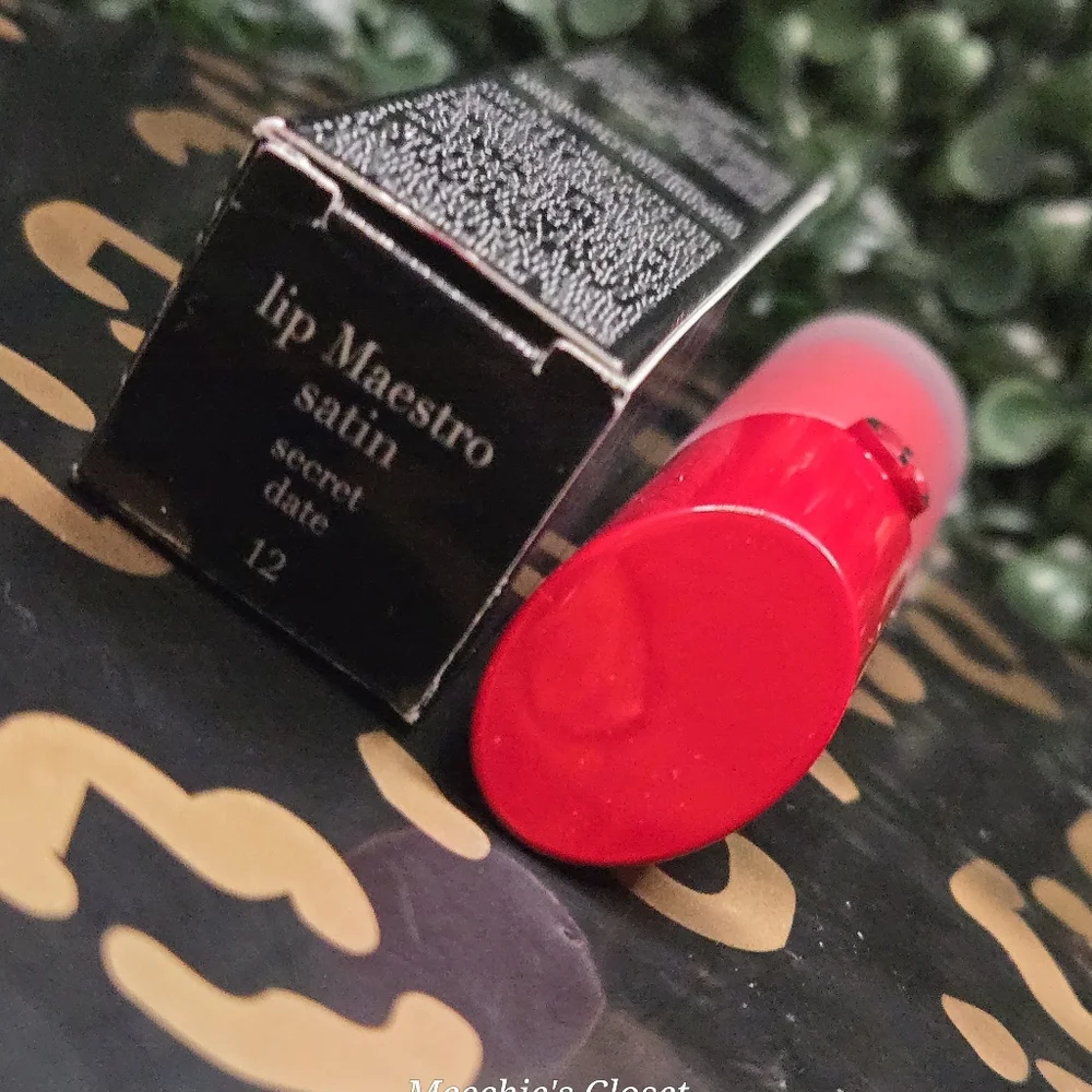 NIB Giorgio Armani Lip Maestro Satin Lipstick - 12 Secret Date